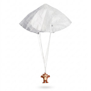 Zoo Animal Paratroopers Toy Set - 12 Pack