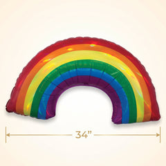 Iridescent Rainbow Super Shape Foil Balloon