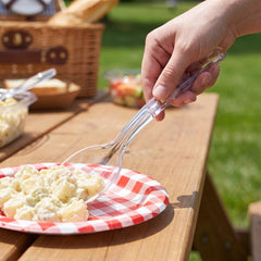 Clear Plastic Serving Spoons - 9.75 In. | 2 Count