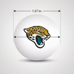 Jacksonville Jaguars Ping Pong Ball Set - 6 Pack