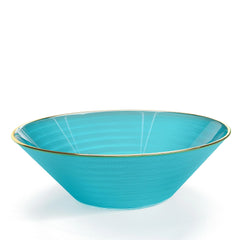 16oz Luster Bowl 15 Count - Turquoise