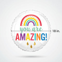 "You Are Amazing" 18-Inch Foil Balloon