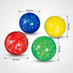 High Bounce Marble Ball Set - Mega Value Pack