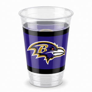 Baltimore Ravens 16oz Plastic Cups - 25ct