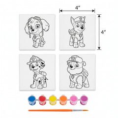 PAW Patrol Color Your Own Canvas Painting Kit