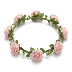 Mint to Be Floral Head Wreath for Weddings