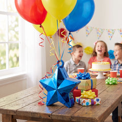 Sapphire Blue Star Balloon Weight