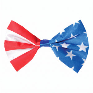 Patriotic Red, White, and Blue Bowtie