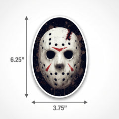Friday the 13th Halloween Sticker Sheet