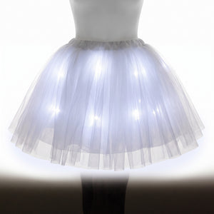 Light-Up White Adult Tutu