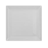 9 In. Clear Zen Design Plates | 10 Count