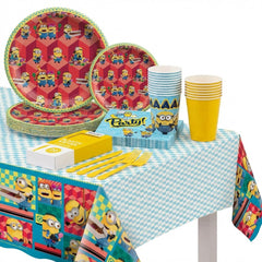 Minions Birthday Party Base Kit - For 8 Guests