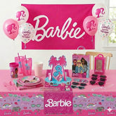 Barbie Birthday Party Deluxe Kit - For 8 Guests