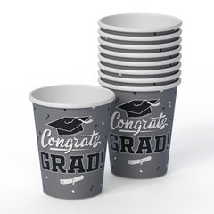 White/Silver Graduation Combo Pack | Service For 8