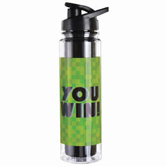 Level Up "You Win" Reusable Water Bottle for Kids Parties
