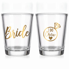 Bride & I Do Crew Shot Glasses - 5 Pack