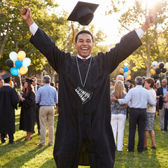 "DONE!" Graduation Megaphone Necklace