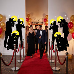 Hollywood Paparazzi Scene Setter Panels - Movie Night Party Decor