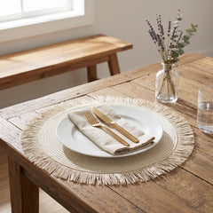 Elegant Braided Paper Placemats for Weddings