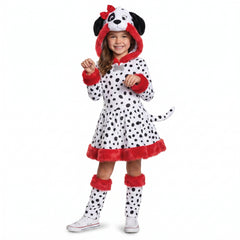 Spotted Dalmatian Girl's Halloween Costume