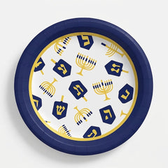 6.75" Hanukkah Celebration Paper Plates