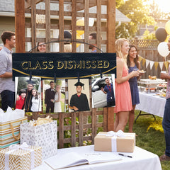 "Class Dismissed" Graduation Photo Holder Sign