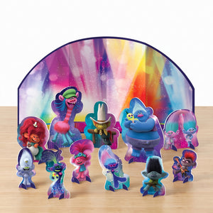 Trolls World Tour Table Decorating Kit for Kids Birthday Parties