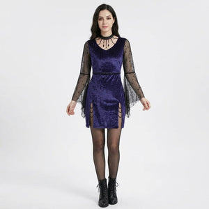 Enchanting Bad Witch Costume Dress - Adult S/M