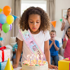 "It's My Birthday" Deluxe Pastel Party Sash