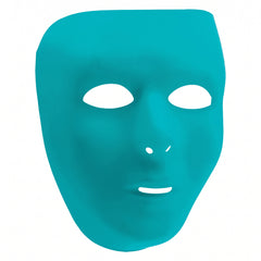 Turquoise Full Face Team Spirit Mask