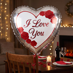 Heartfelt Love Foil Super Shape Balloon - 28"