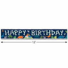Dino-Mite Happy Birthday Banner