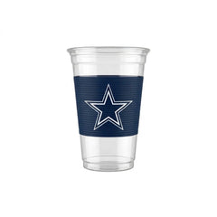 Dallas Cowboys 16oz Plastic Cups, 25-Pack