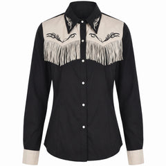 Women's Western Costume Shirt L/XL