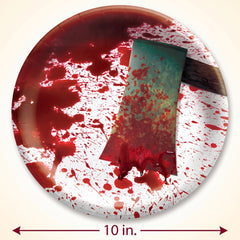 Get Axed 10" Halloween Party Plates
