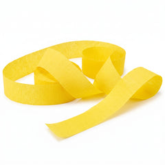 Yellow Crepe Streamer - 81 ft.
