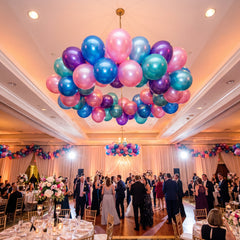 Pearlized Sphere Chandelier Latex Balloons