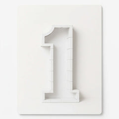 Number 1 Balloon Display Frame Kit