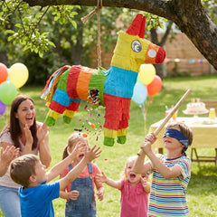 Vibrant Mini Donkey Piñata Decoration