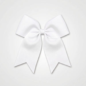 Oversized White Bow Headband