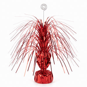 Giant Red Metallic Spray Centerpiece