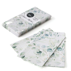 Eucalyptus Print Luncheon Napkins | 720 Count
