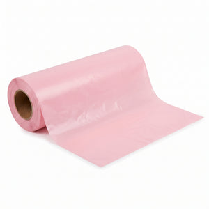 New Pink Plastic Table Cover Roll - 40" x 100'