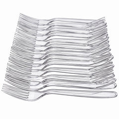 Clear Plastic Forks - Pack of 20 - 7.5 in.