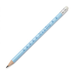 "It's a Boy" Celebration Pencils - Blue Baby Shower Favors, 12-Pack