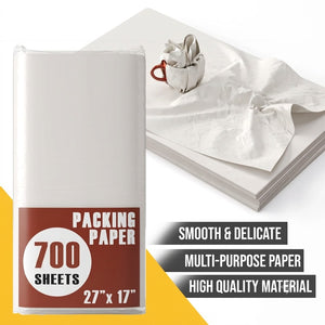 Newsprint Packing Paper 27 In. x 17 In. - 700 Sheets