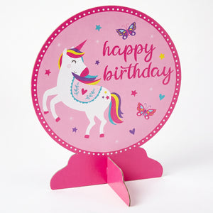 Enchanting Unicorn Birthday Table Decoration