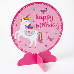 Enchanting Unicorn Birthday Table Decoration