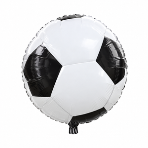 18" Metallic Soccer Ball Mylar Balloon