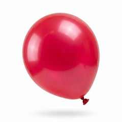 Red Pearl Latex Balloons - 12" 72 Pack
